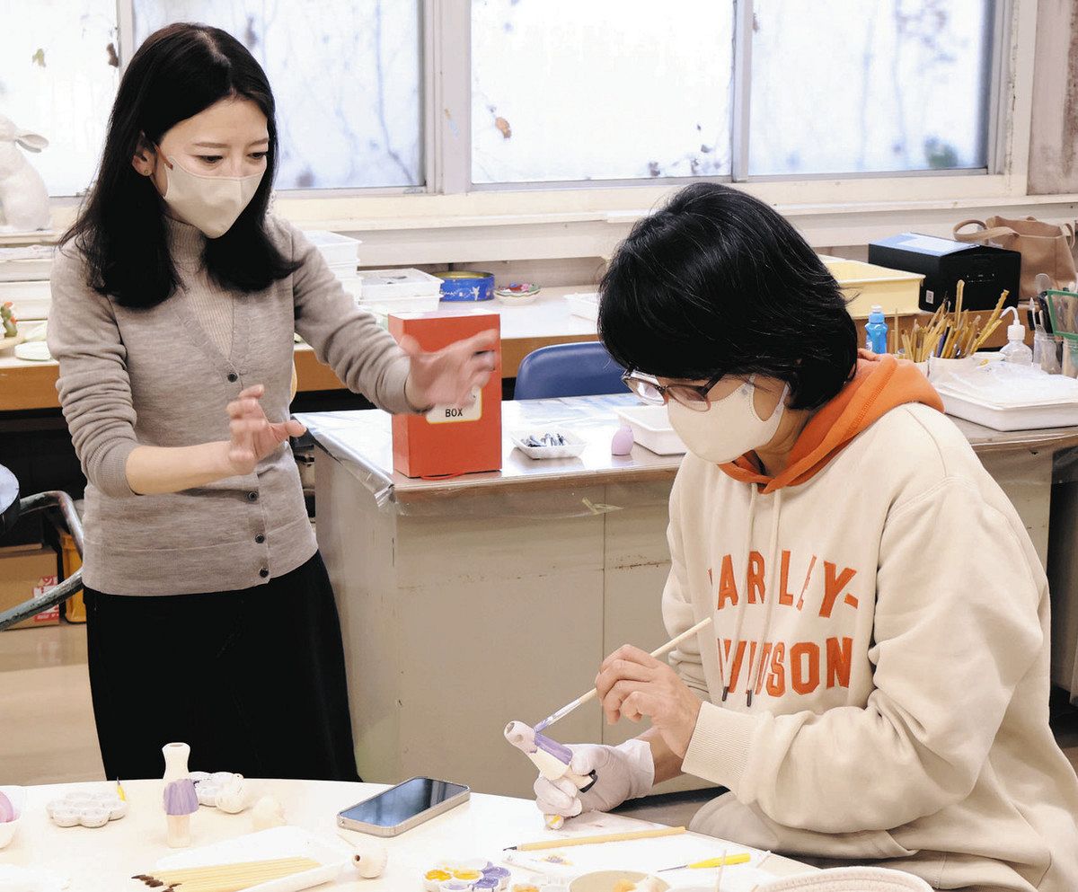 レトロな手活人形を作ってみた 瀬戸で体験イベント：中日新聞Web