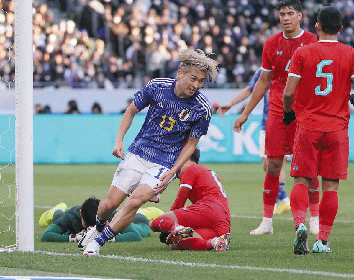 中村敬斗、勢い止まらず出場５戦５ゴール「出た時に自分の役割を果たす