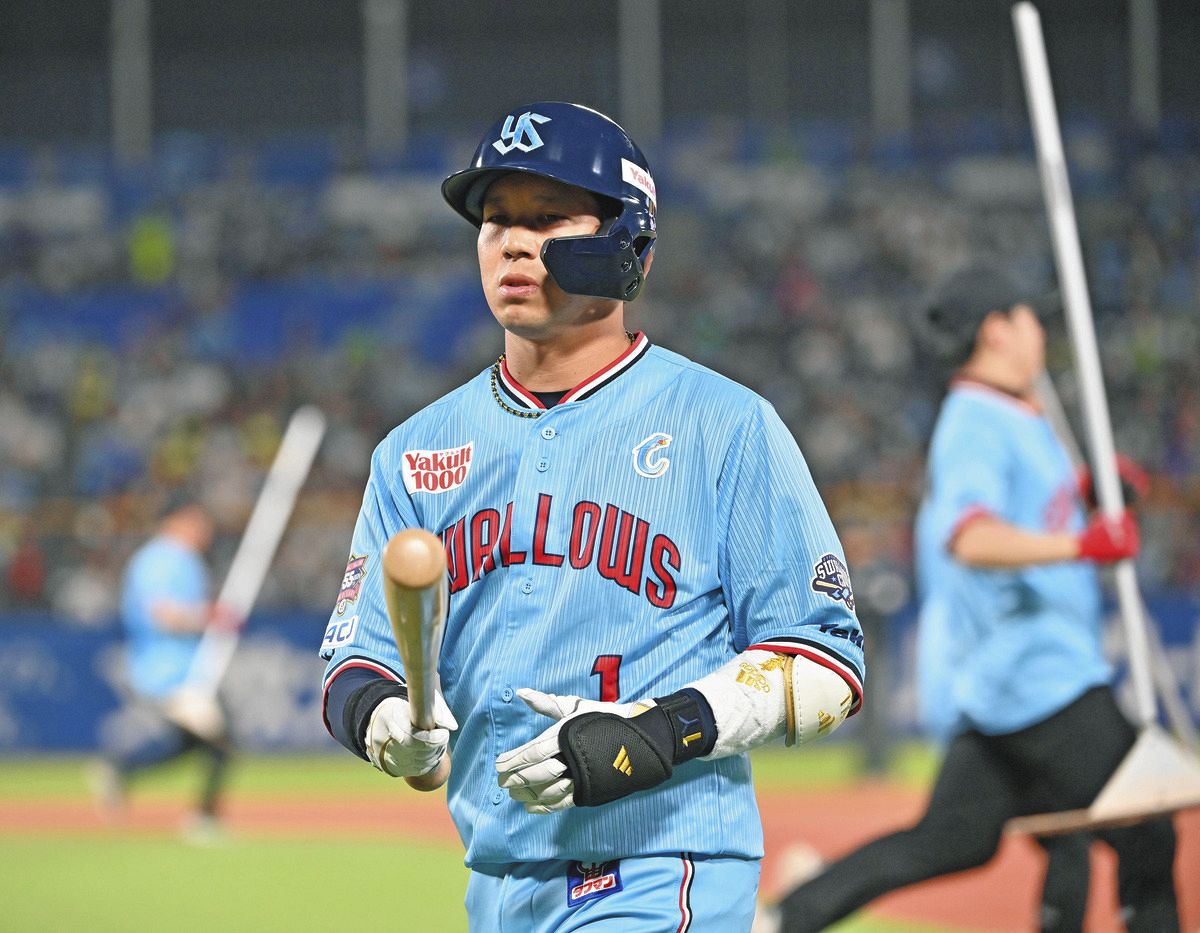 復帰のヤクルト・山田哲人、快音はお預け「結果は出なかったですけど 