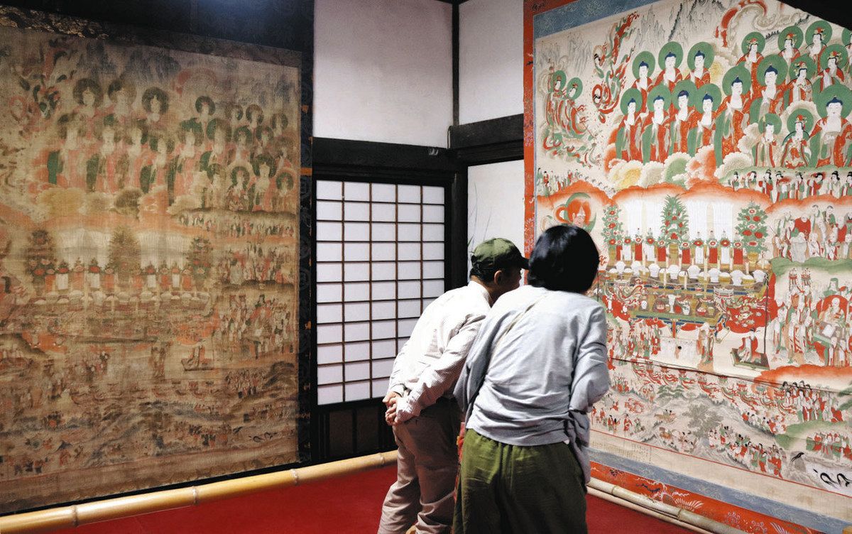 蕭白の絵画にパワー感じる 松阪・朝田寺で寺宝展：中日新聞Web