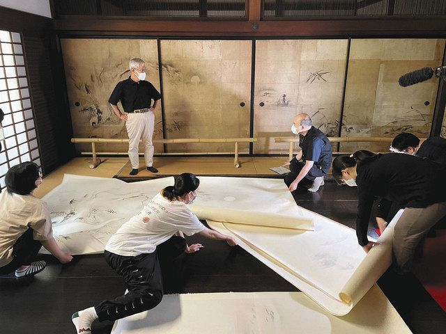 ふすま絵で館の雰囲気演出 一乗谷朝倉氏遺跡博物館、来年秋に開館：中
