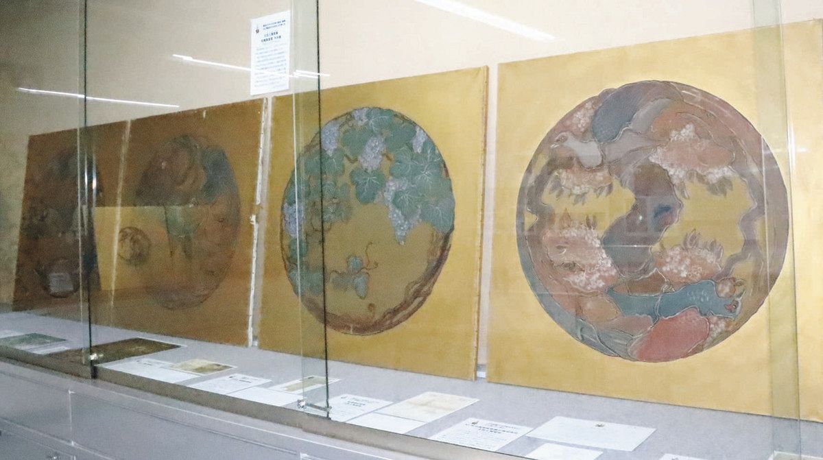 高峰博士の別荘 松楓殿の天井画 制作画家の故郷 栃木で展示 今秋企画「高岡の偉人 広める機会に」：北陸中日新聞Web