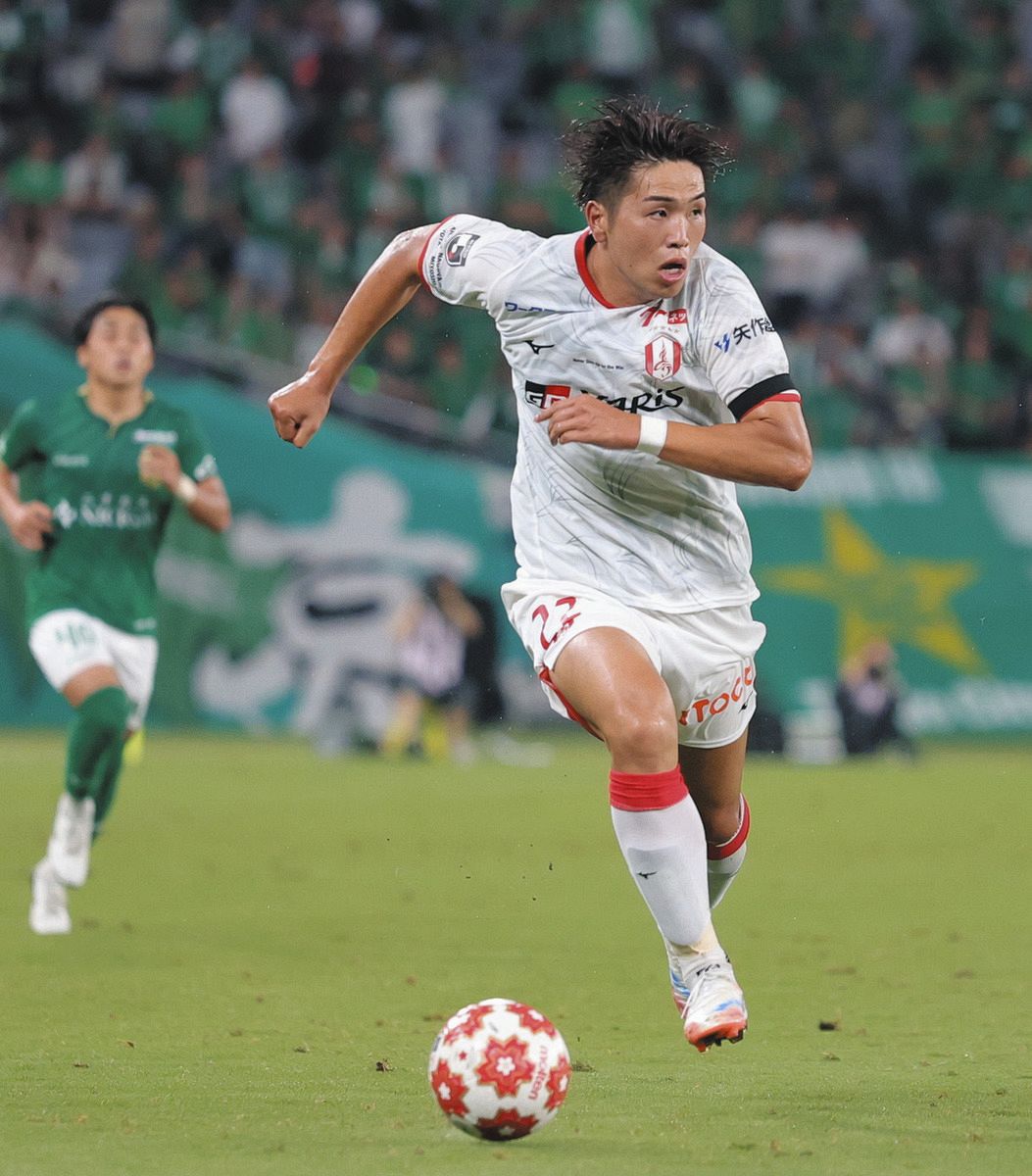 名古屋グランパスFW木村勇大、「気まずかった」古巣・東京Vと初対戦