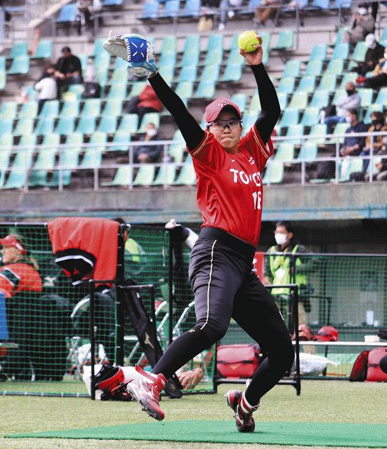 後藤希友が吉見一起さんのエールに意気込み 女子ソフトボール