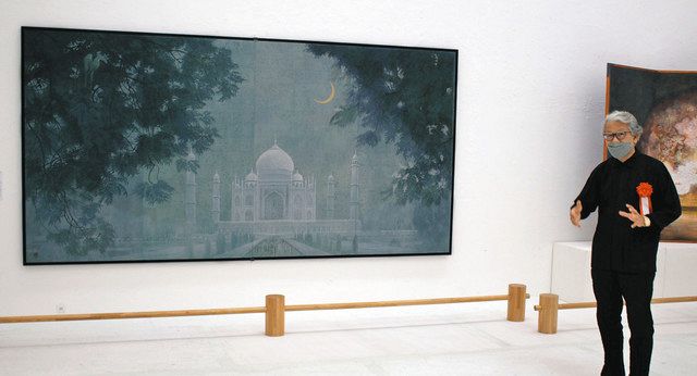 特別展「インドに魅せられた画家」 秋野不矩美術館できょう開幕