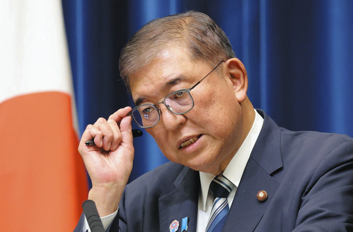 辞任表明した石破首相の「最大の心残り」 言葉を詰まらせた瞬間【記者会見詳報】：中日新聞Web