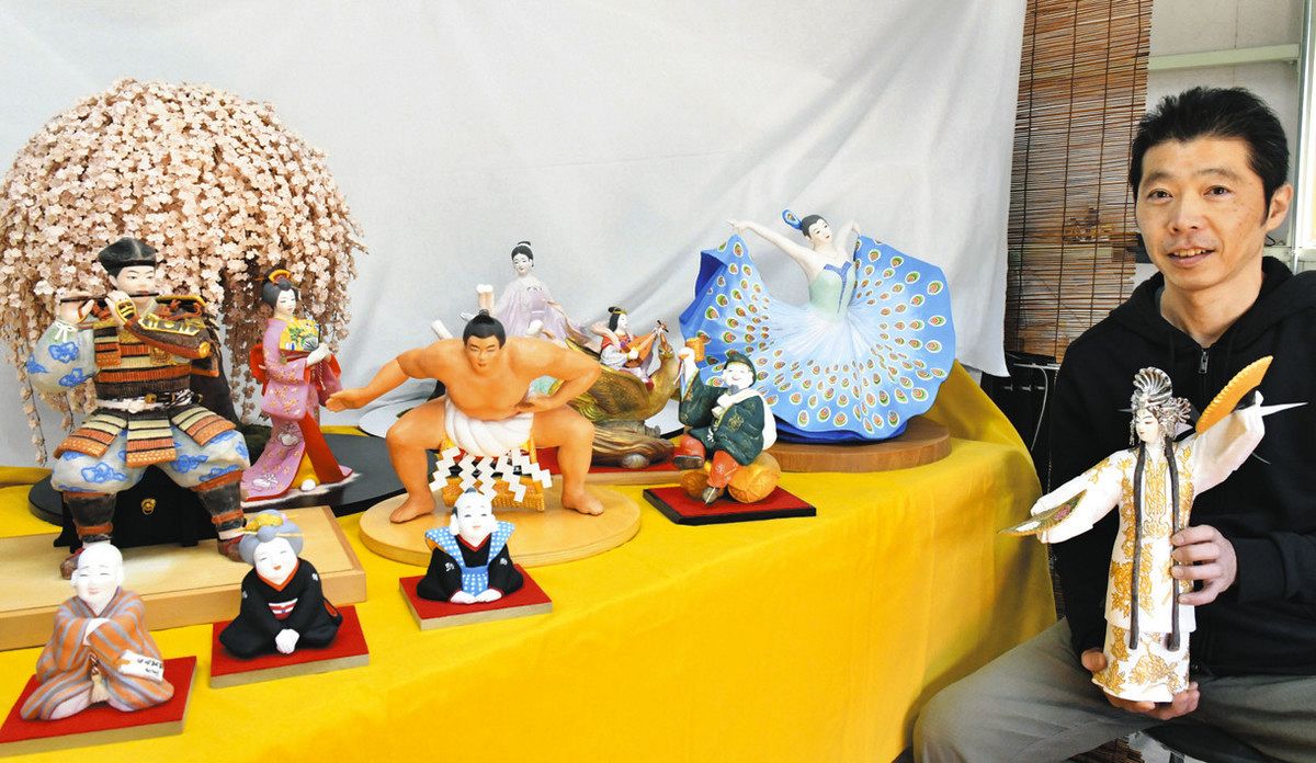 博多人形を東濃で育てたい 土岐の林さん、10年修業し地元に戻る：中日