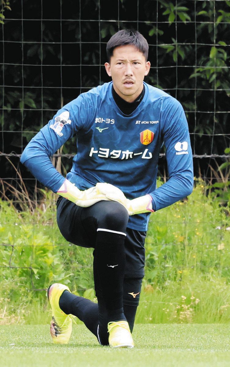 名古屋グランパス・GKシュミット、岡山戦も欠場濃厚 19歳のGK