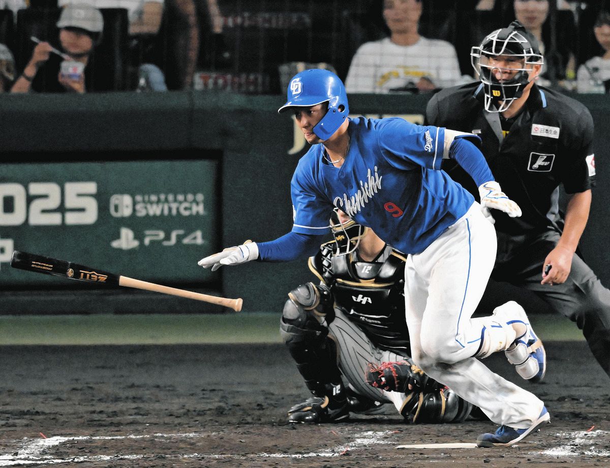 中日、7回に石伊雄太のタイムリーでもぎ取った1点を守り切り完封勝ち