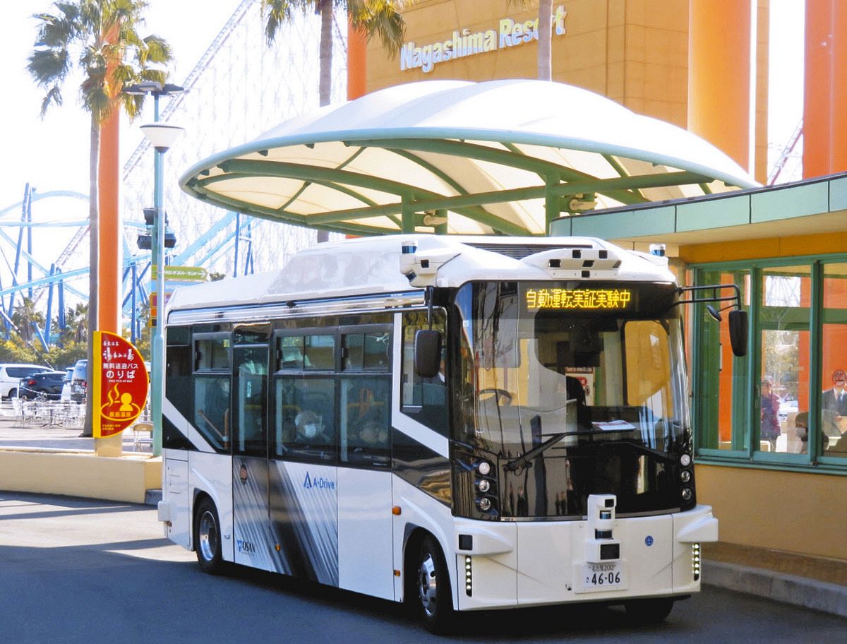 ☆バズ☆ページですm(_ _)m 自動運転バスの公道運行2026年度中に開始 三重県桑名市が目標、18日に