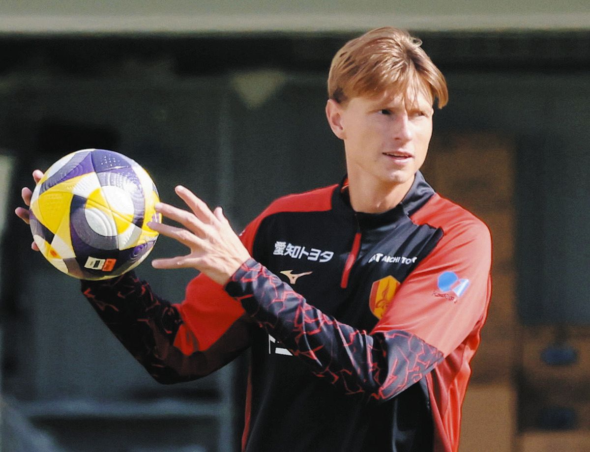 名古屋グランパス・ユンカー、今季限りで退団へ 「本当はこの