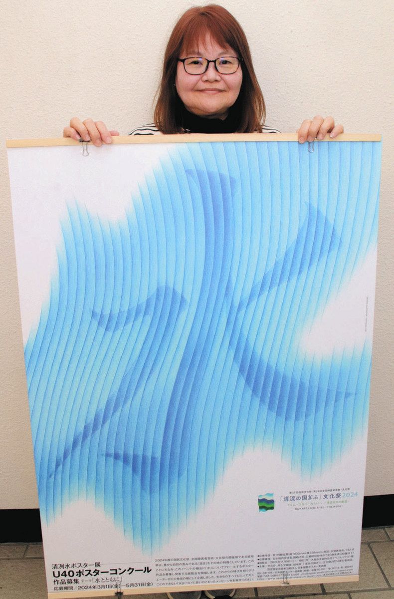 水とともに」U40ポスターを募る 大垣の美術館、3月から作品募集：中日 
