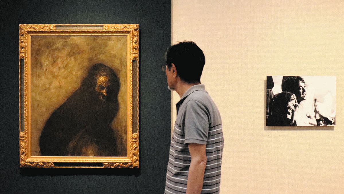 写真の中の鴨居玲 没後40年企画展 石川県立美術館：北陸中日新聞Web