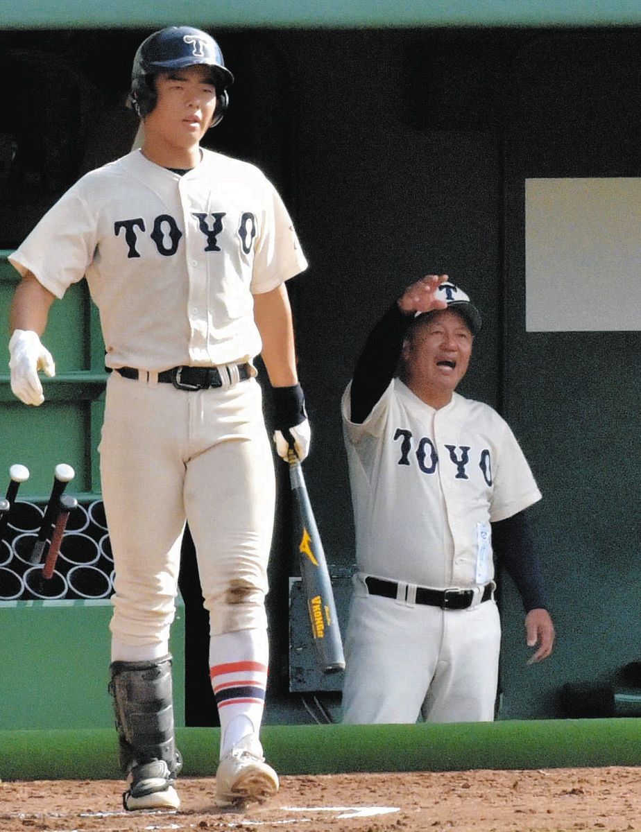 東洋大姫路、大阪学院大高に完封勝ちし、3年ぶりのセンバツ出場