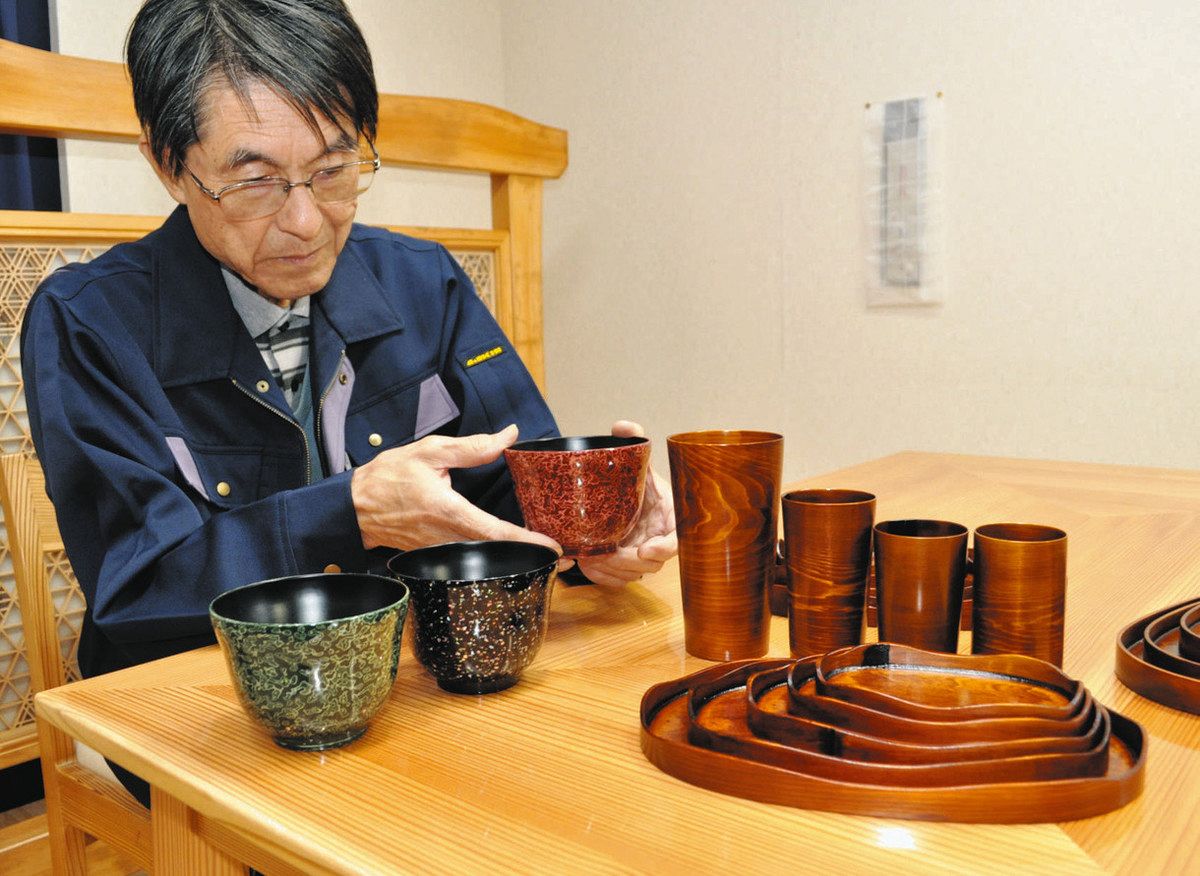 木曽漆器組合が経産省局長賞、曲げ物師・小島さんは理事長賞受賞 全国