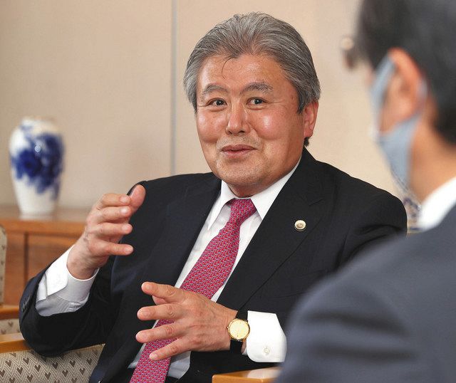 井口新県弁護士会長ら新役員が本社訪問 抱負を語る 中日新聞web