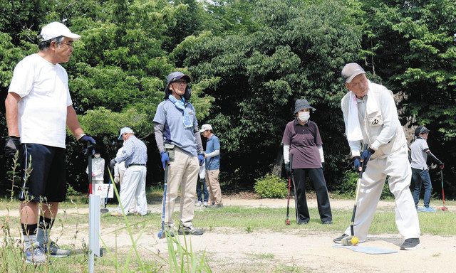 和やかに腕前披露 東近江でことうグラウンドゴルフ大会 中日新聞web