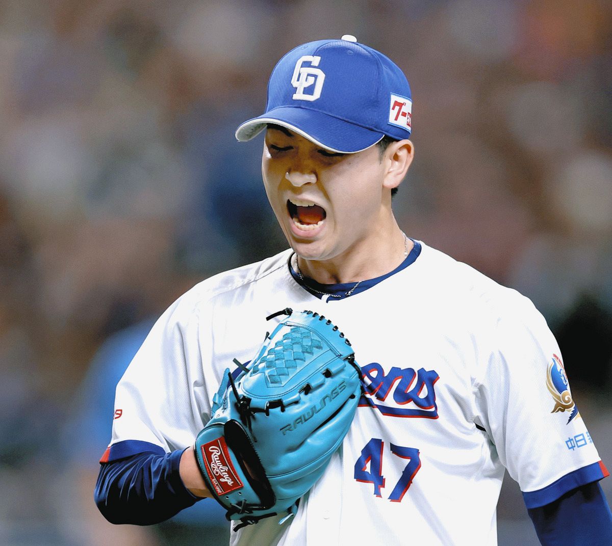 中日・吉田聖弥、8回ピンチで虎・大山を併殺斬り 1イニング無失点で