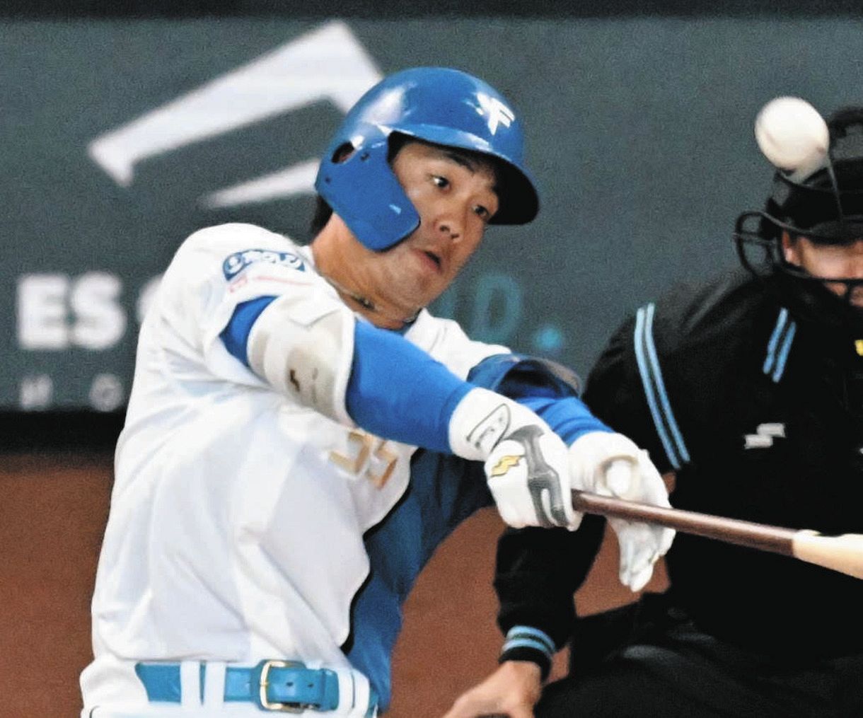 今季移籍の福田光輝がプロ初アーチ「地元大阪で打ててマジでうれしい」【日本ハム】：中日スポーツ・東京中日スポーツ