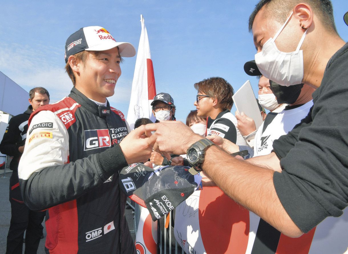 勝田貴元が英語で表彰台宣言「ジス・イズ・マイ・ターゲット