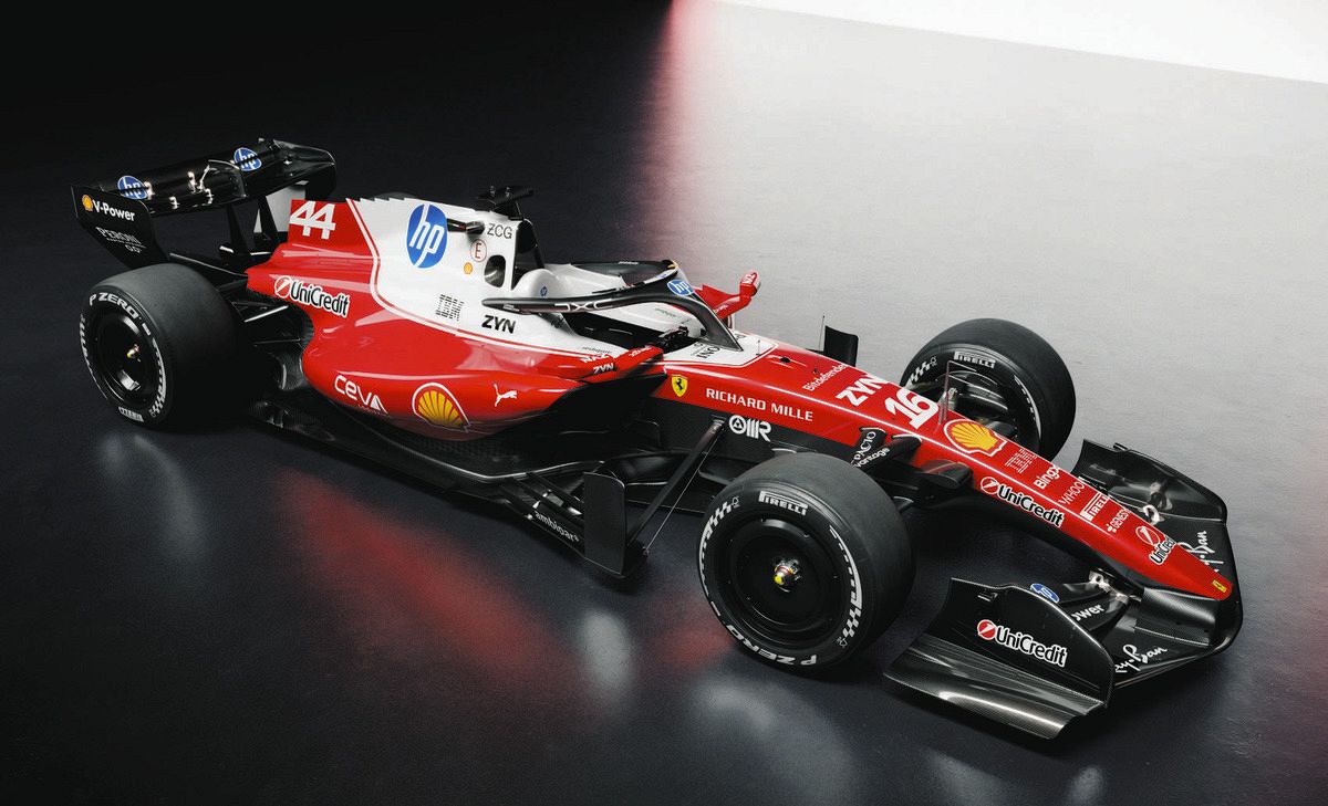 フェラーリF1、今季型「SFー26」公開 新規則に合わせて開発された初 