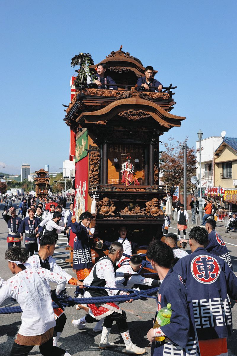 はんだ山車まつり「よろこび」かみしめ山車続々と コロナ1年延期経て開幕：中日新聞Web