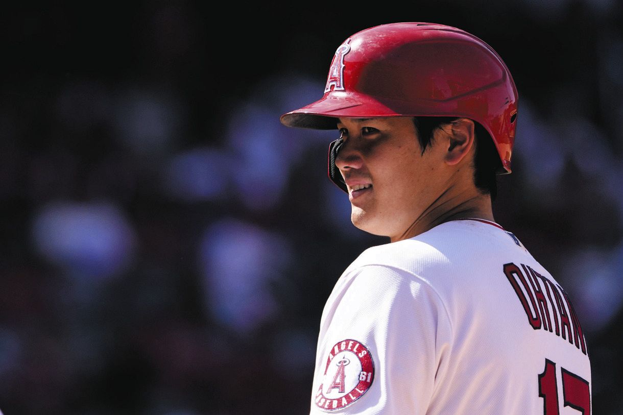 Mlb 初2番 大谷翔平 第1打席はハーフスイングとられ空振り三振 中日スポーツ 東京中日スポーツ Mlb 初2番 大谷翔平 第1打席はハーフスイングとられ空振り三振 中日スポーツ 東京中日スポーツ
