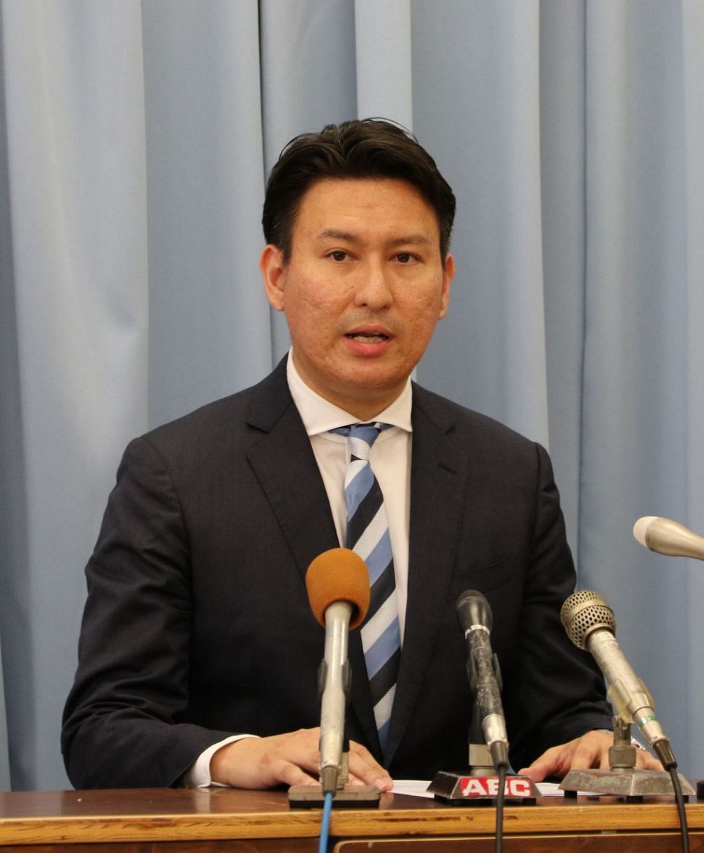 国民擁立の斎藤さん立候補を正式表明 衆院選滋賀1区 中日新聞web