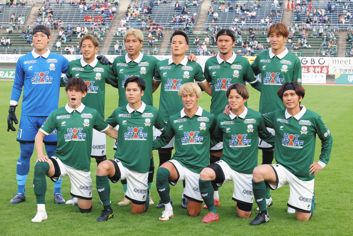 FC岐阜・萩野滉大選手、同点弾に「思わず出ちゃった」自信みなぎる