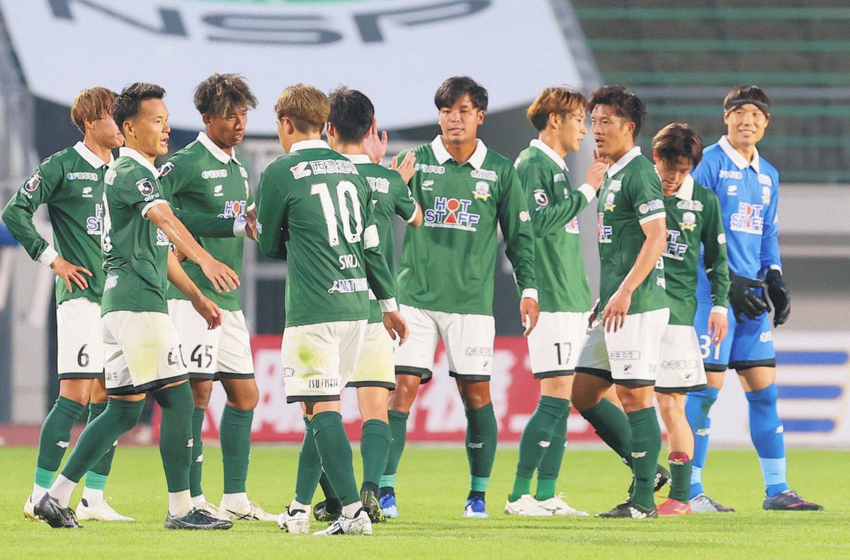 FC岐阜・萩野滉大選手、同点弾に「思わず出ちゃった」自信みなぎる