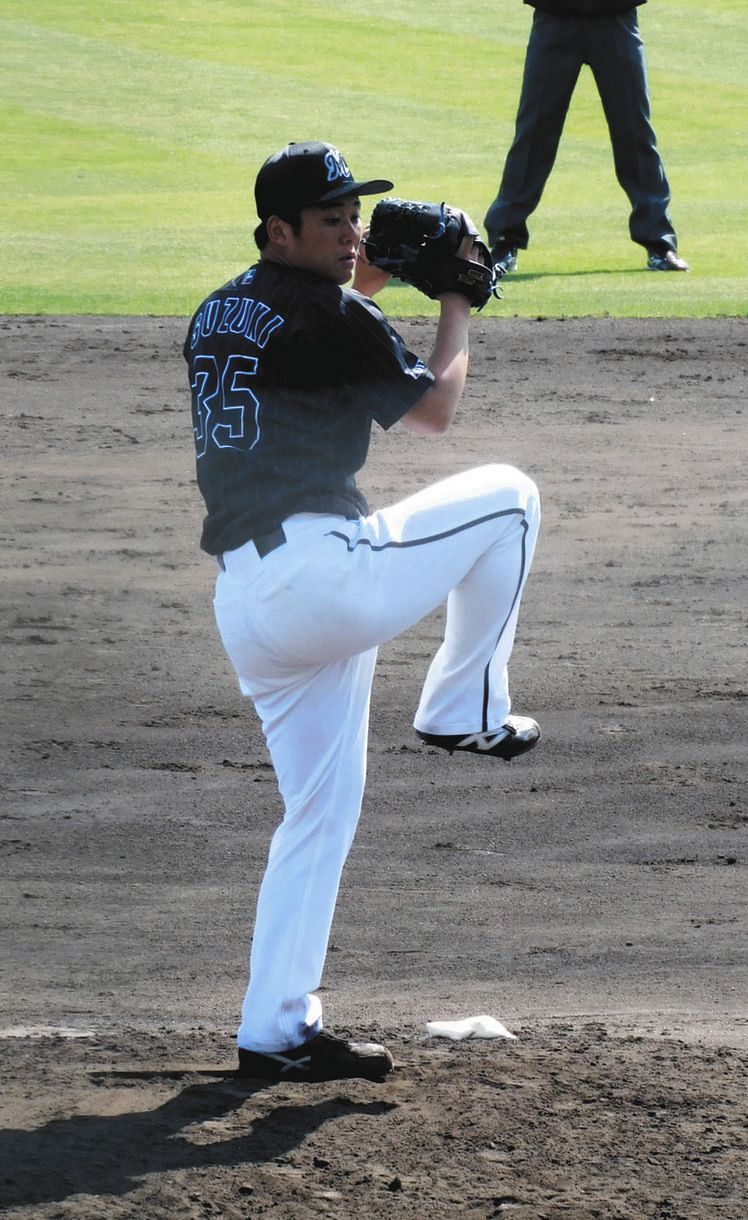 ロッテ 1位 鈴木昭汰は 半袖王子 大学時代からノースリーブ ドラ1位の最速登板でゼロ封デビュー 中日スポーツ 東京中日スポーツ