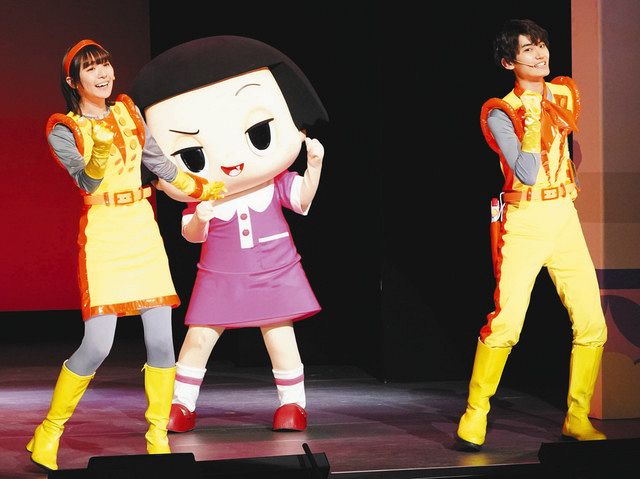 浅川梨奈 高橋颯らがチコちゃんと歴史を巡るパトロール役 舞台 チコちゃんに叱られる On Stage 公開稽古 中日スポーツ 東京中日スポーツ