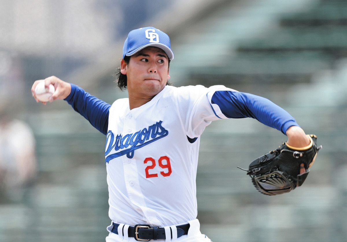 中日2軍】松木平優太、ソロ被弾から立ち直れず4連打浴びる「冷静になっ