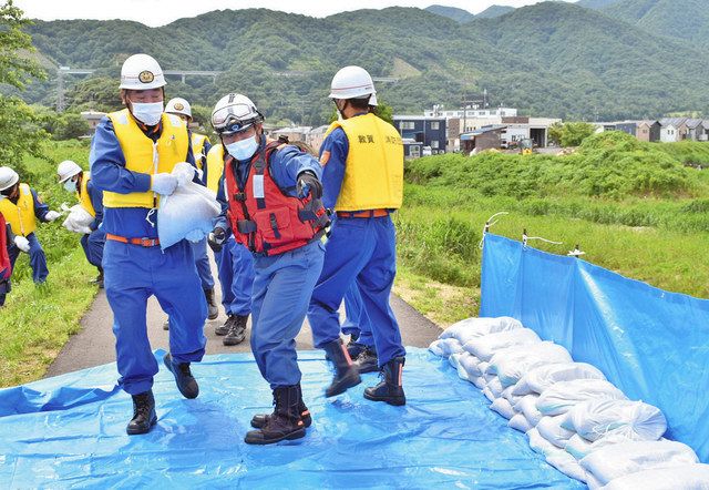 水害の備え焦らず 迅速に 敦賀 住民ら１１６人が訓練 日刊県民福井web
