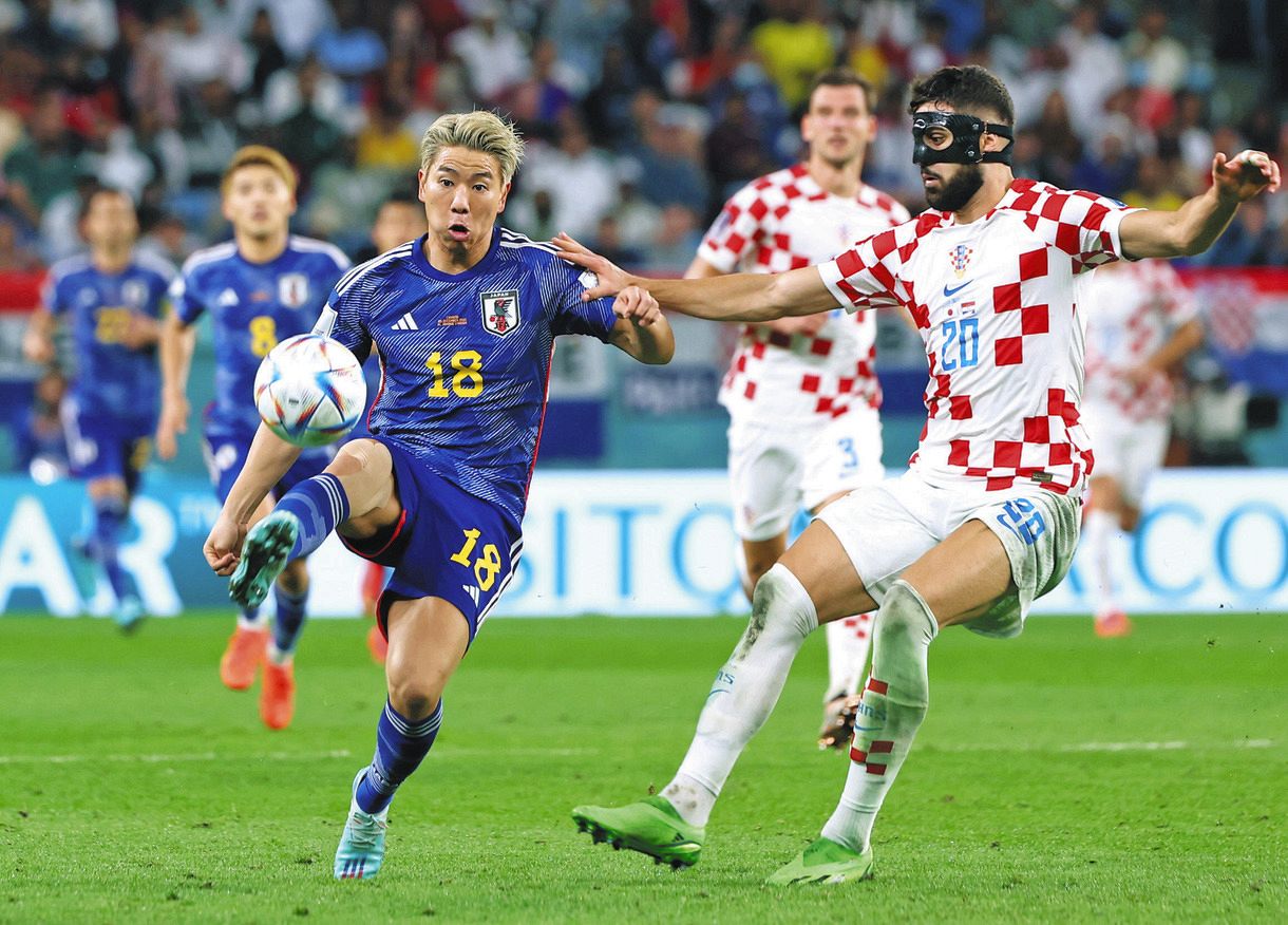 日本対クロアチアは1－1の同点で今大会初の延長戦へ【カタールW杯 