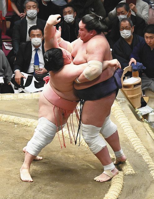 さじき席＞照ノ富士と宇良、がっぷり熱戦：中日新聞Web