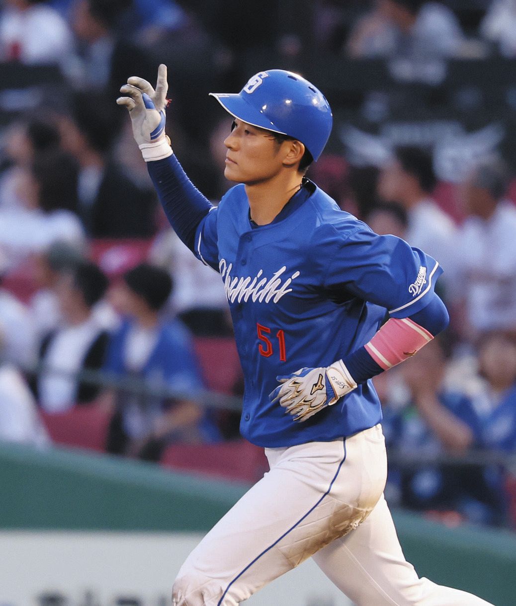中日、Wバヤシが止まらない！！ 上林誠知、岡林勇希の3ランに続く3