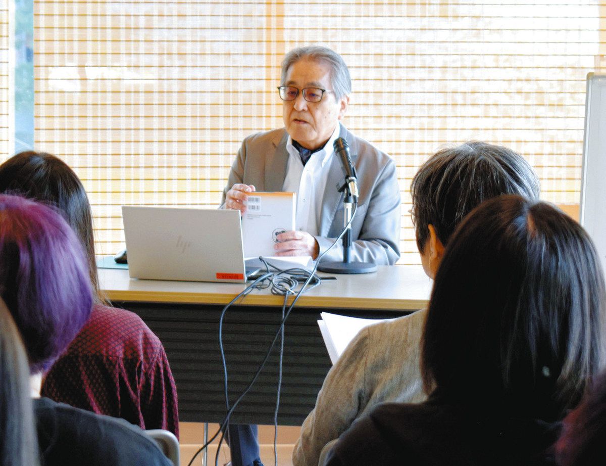 秋声研究 最新の成果 実践女子短大名誉教授がトーク:北陸中日 秋声研究 最新の成果 実践女子短大名誉教授がトーク:北陸中日