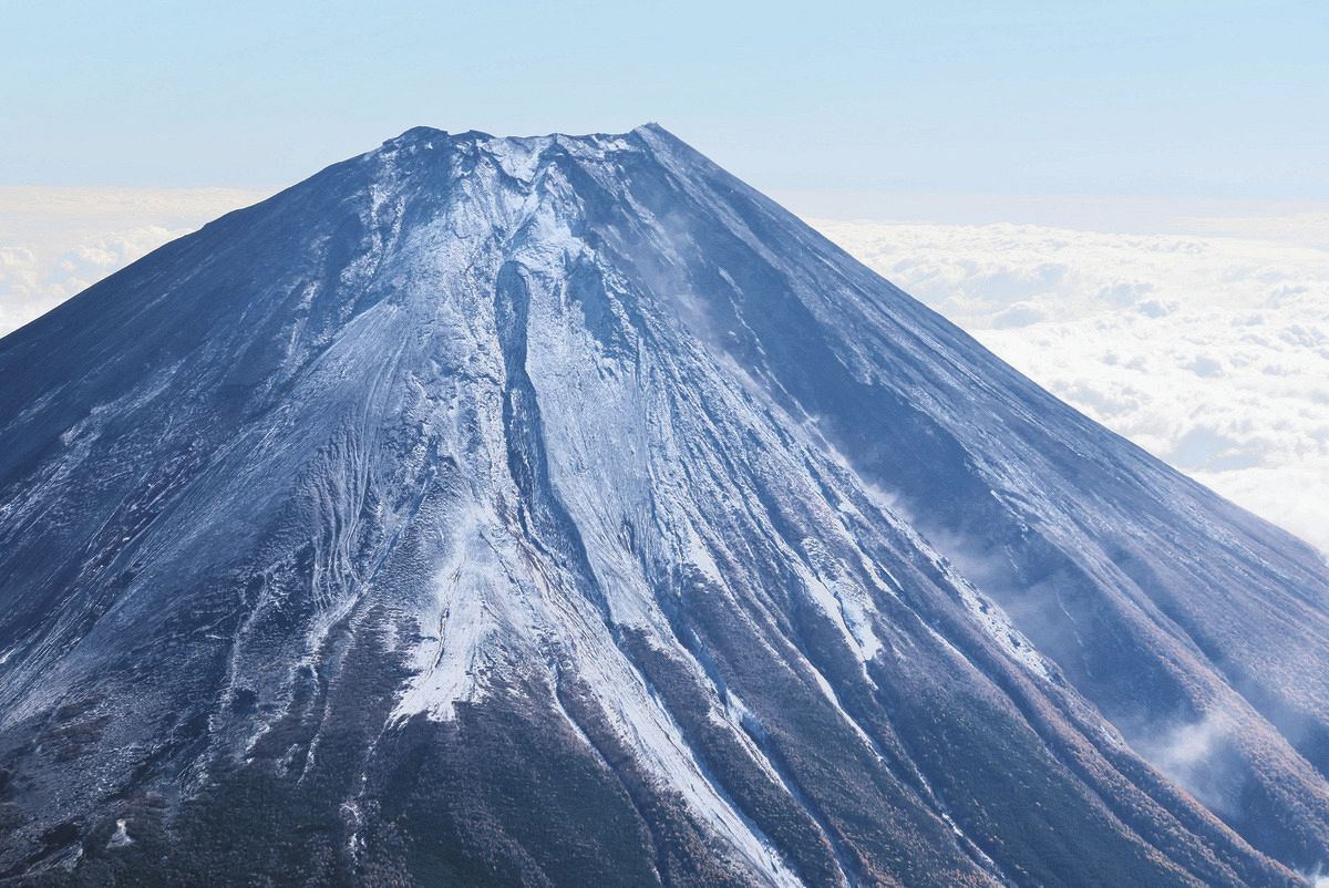 富士山 の 初雪
