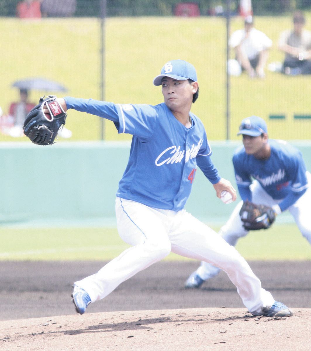 中日2軍】吉田聖弥、先発で4イニング2安打無失点…1年目の今季は