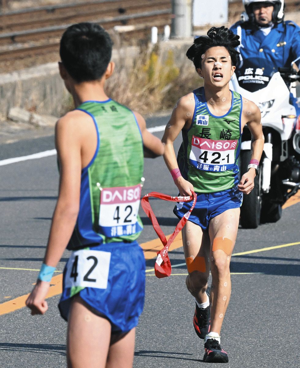 都道府県駅伝、長崎1区にアクシデントか… たすきリレーは先頭・福島の