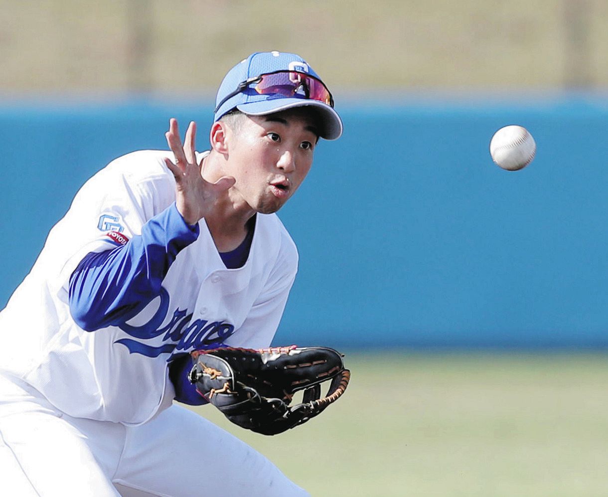 中日・田中幹也、初実戦に「出たいです」闘志 新人イヤーはリハビリで 