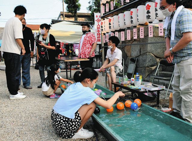 縁日屋台 子どもら楽しむ 伊賀 菅原神社で夏祭り 中日新聞web