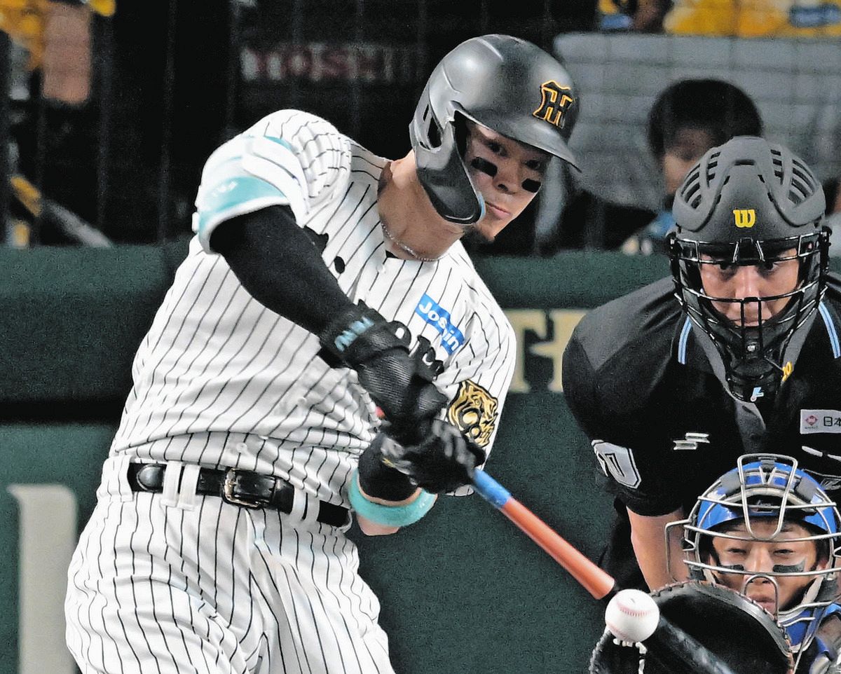 阪神”サトテル”佐藤輝明、100打点達成に虎党歓喜「100打点クリア