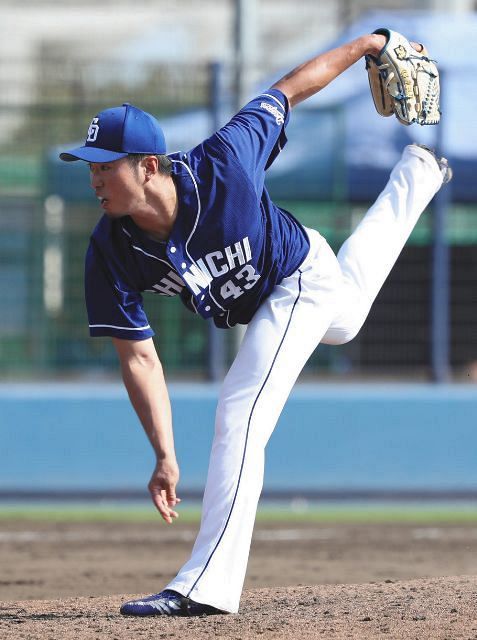 27日の2軍オリックス戦に好投した三ツ間