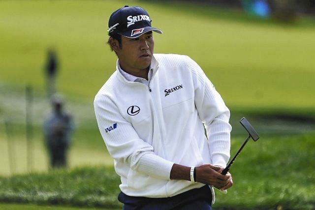 2020年9月20日、全米オープンゴルフチャンピオンシップ最終ラウンドの松山秀樹（AP）