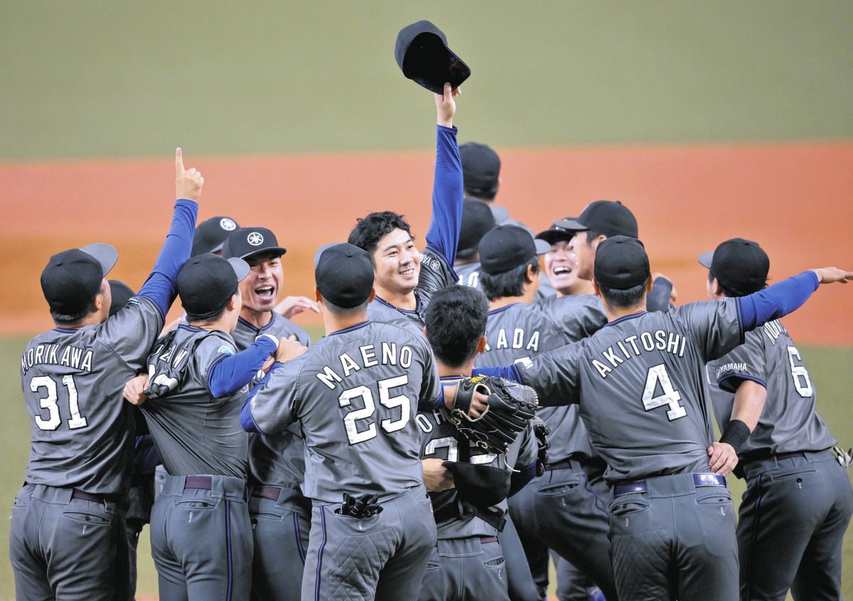 ヤマハ2度目V 社会人野球日本選手権 紫のスタンド歓喜：中日新聞