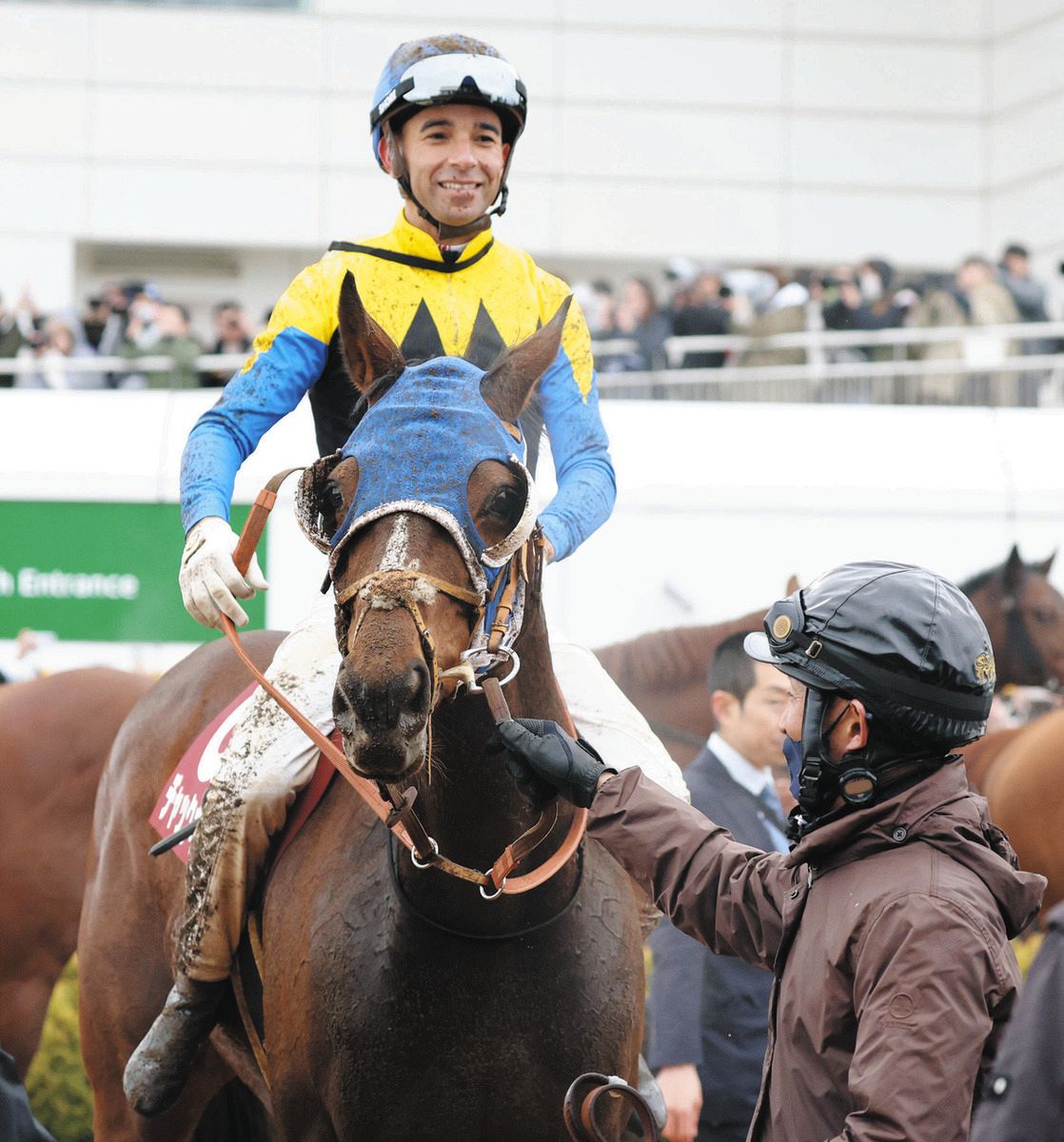 ２着に敗れたチャックネイトとモレイラ騎手