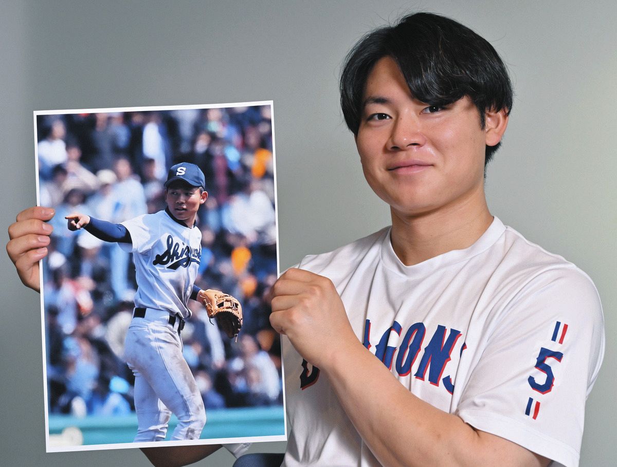 甲子園に挑む球児たちへ「やってきたこと全部出して」 中日ドラゴンズ