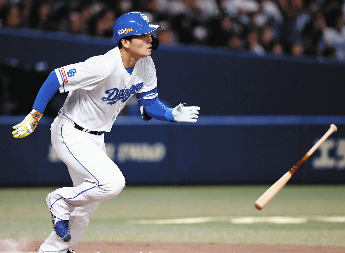中日・石川昂弥、4番の一打で試合決めた 「いずれは4番を打ち